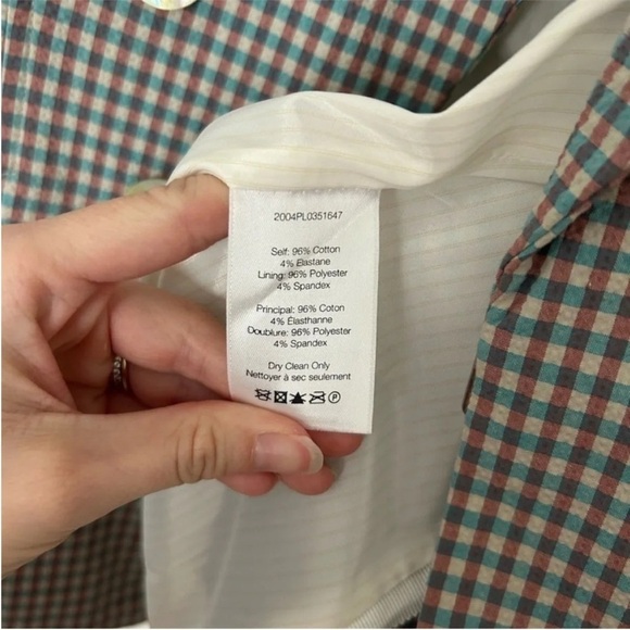 Veronica Beard Cosette Dickey Jacket Blazer Gingham Seersucker - Picture 11 of 11